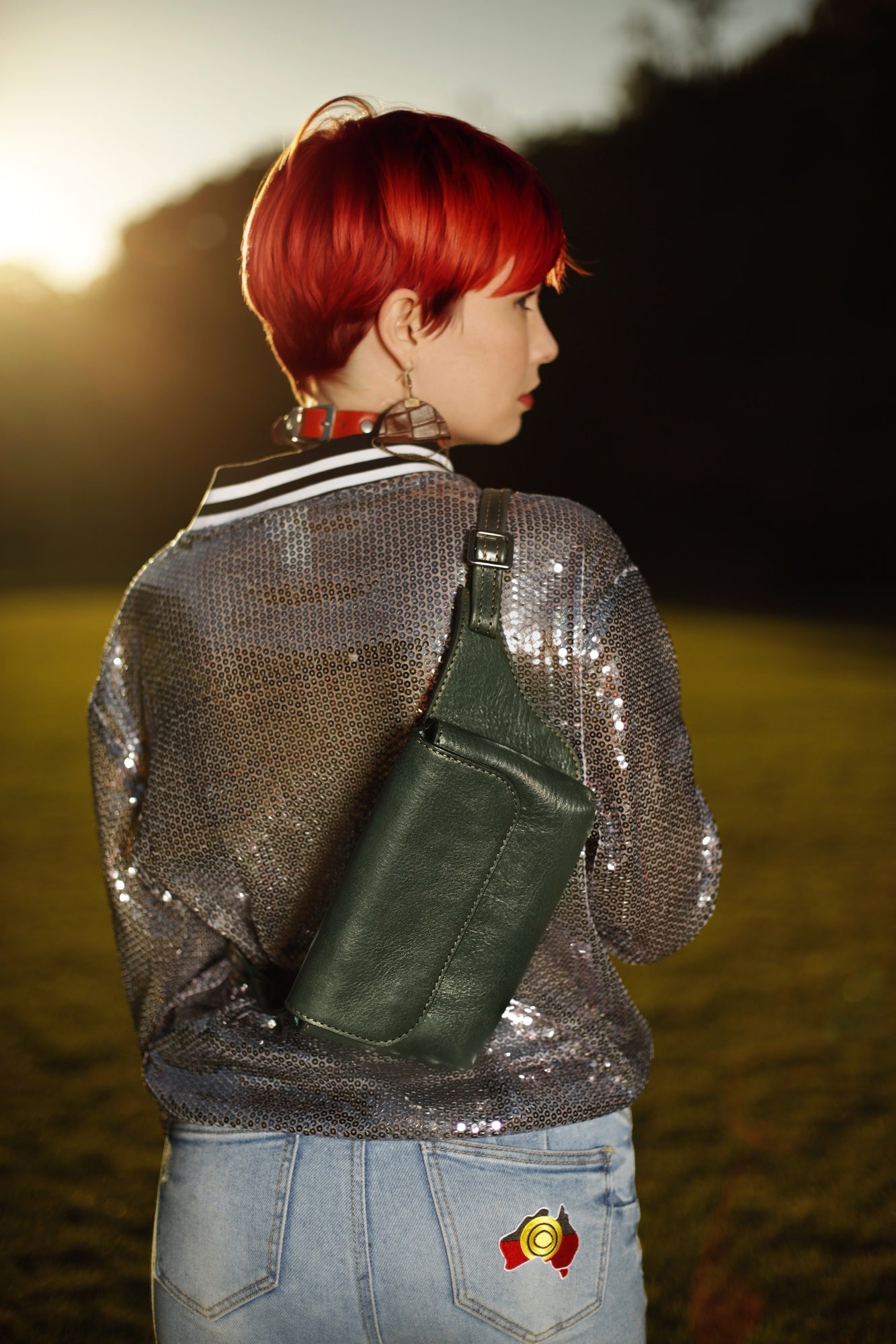 SEAWEED CROSSBODY BAG