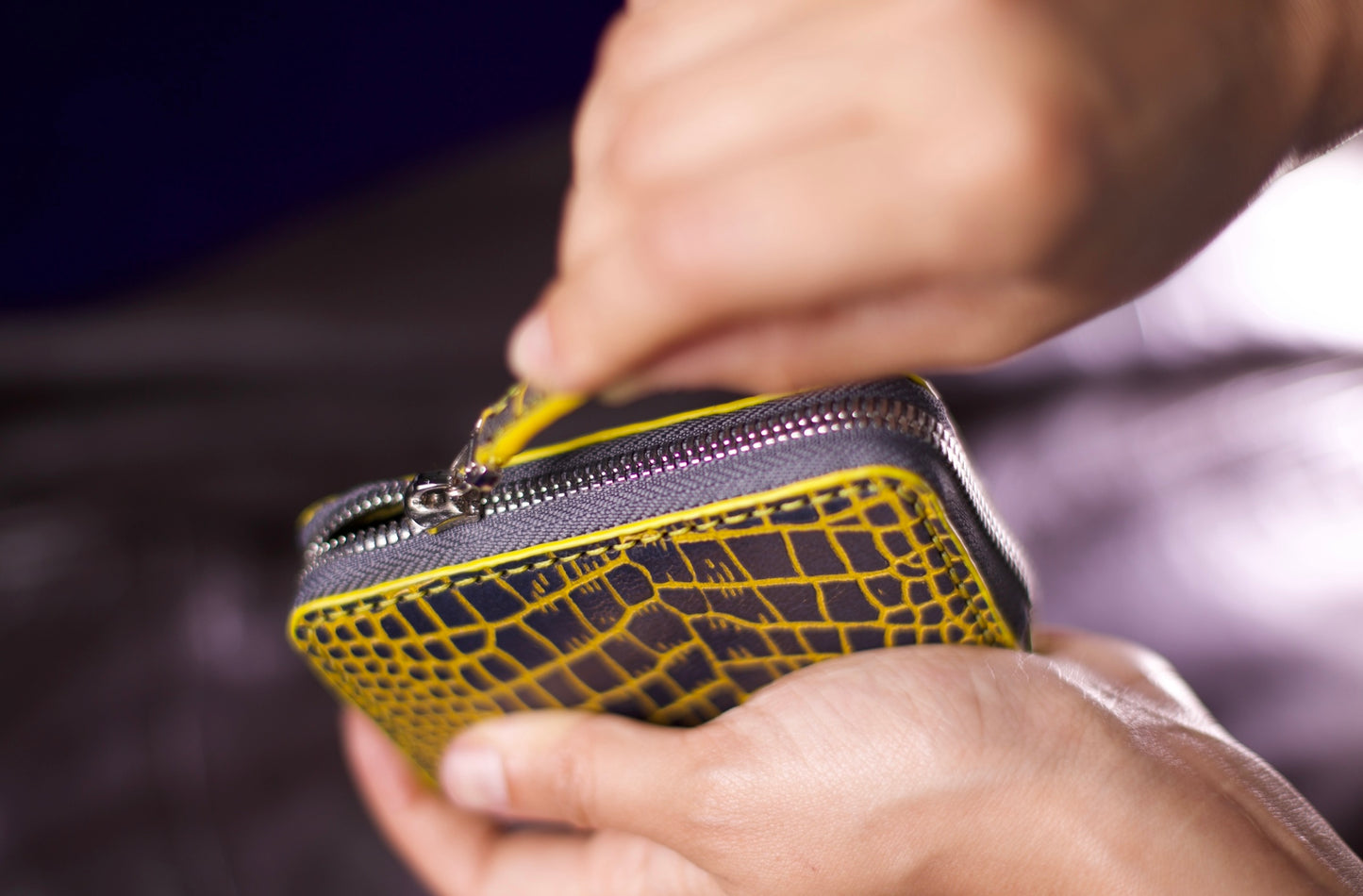 SHADOW SUN Zipper Cardholder