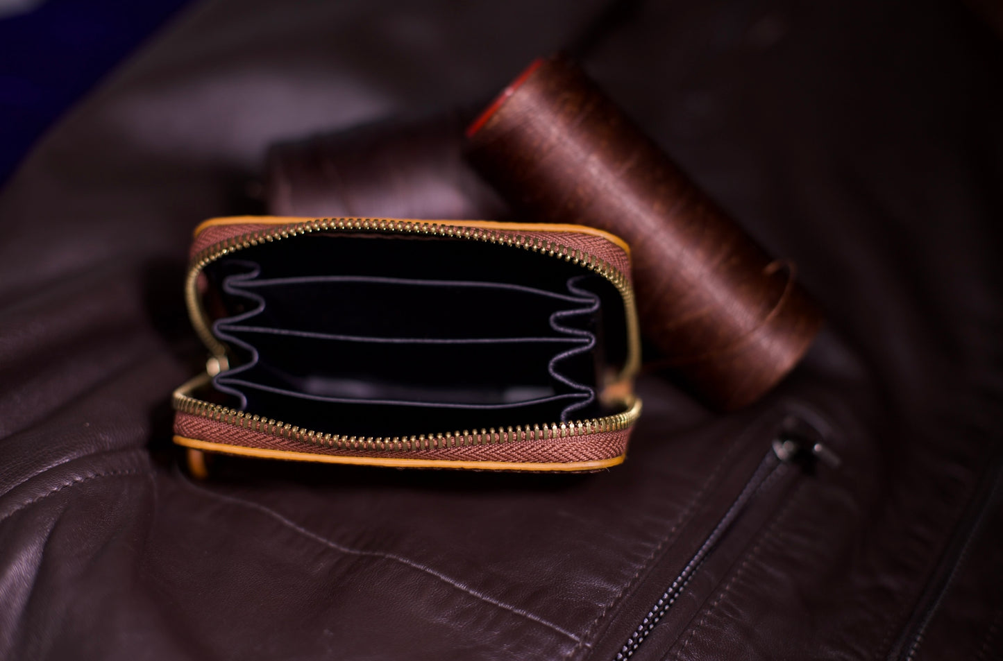 DESERT DUNE Zipper Cardholder