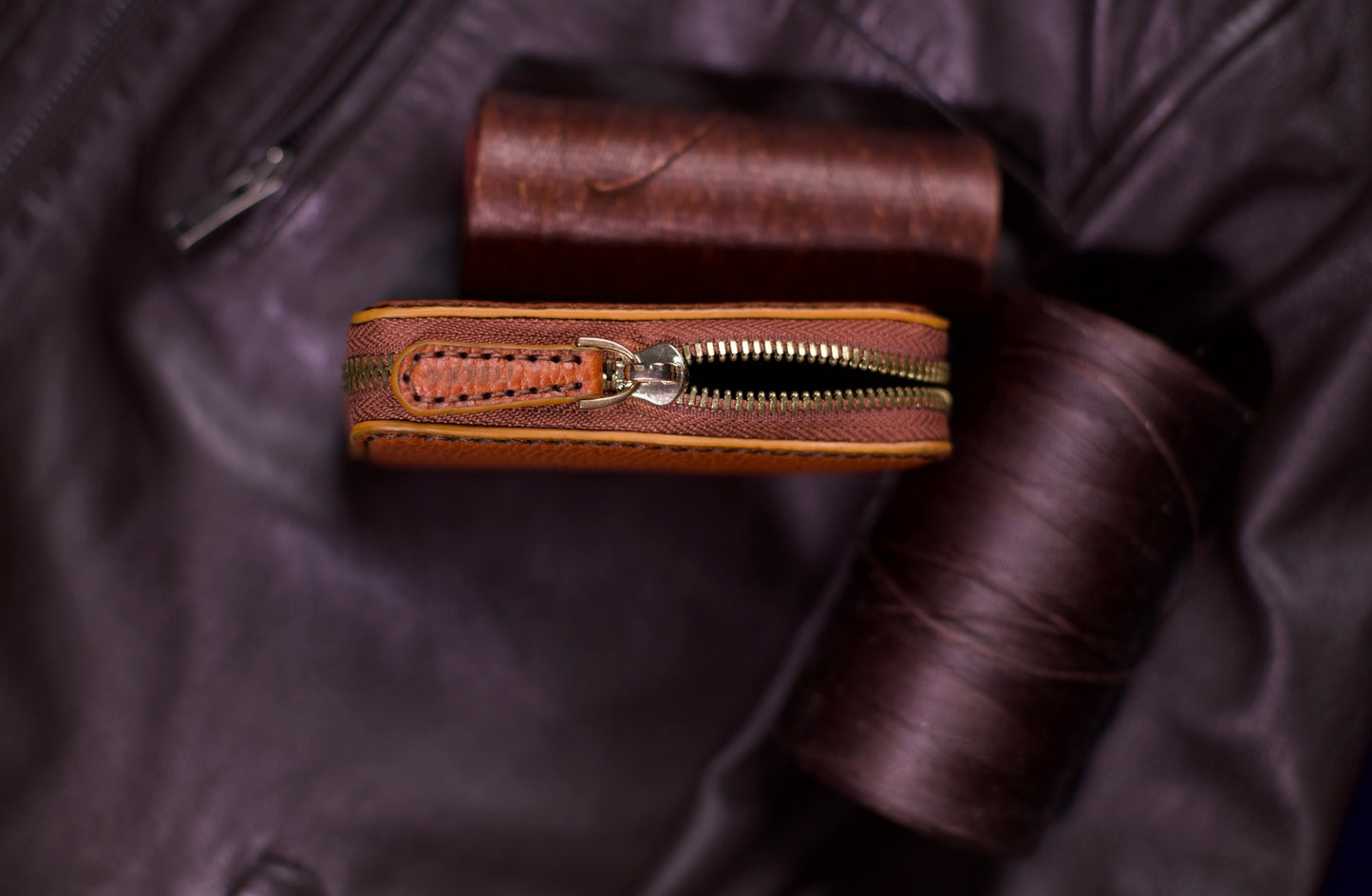 DESERT DUNE Zipper Cardholder