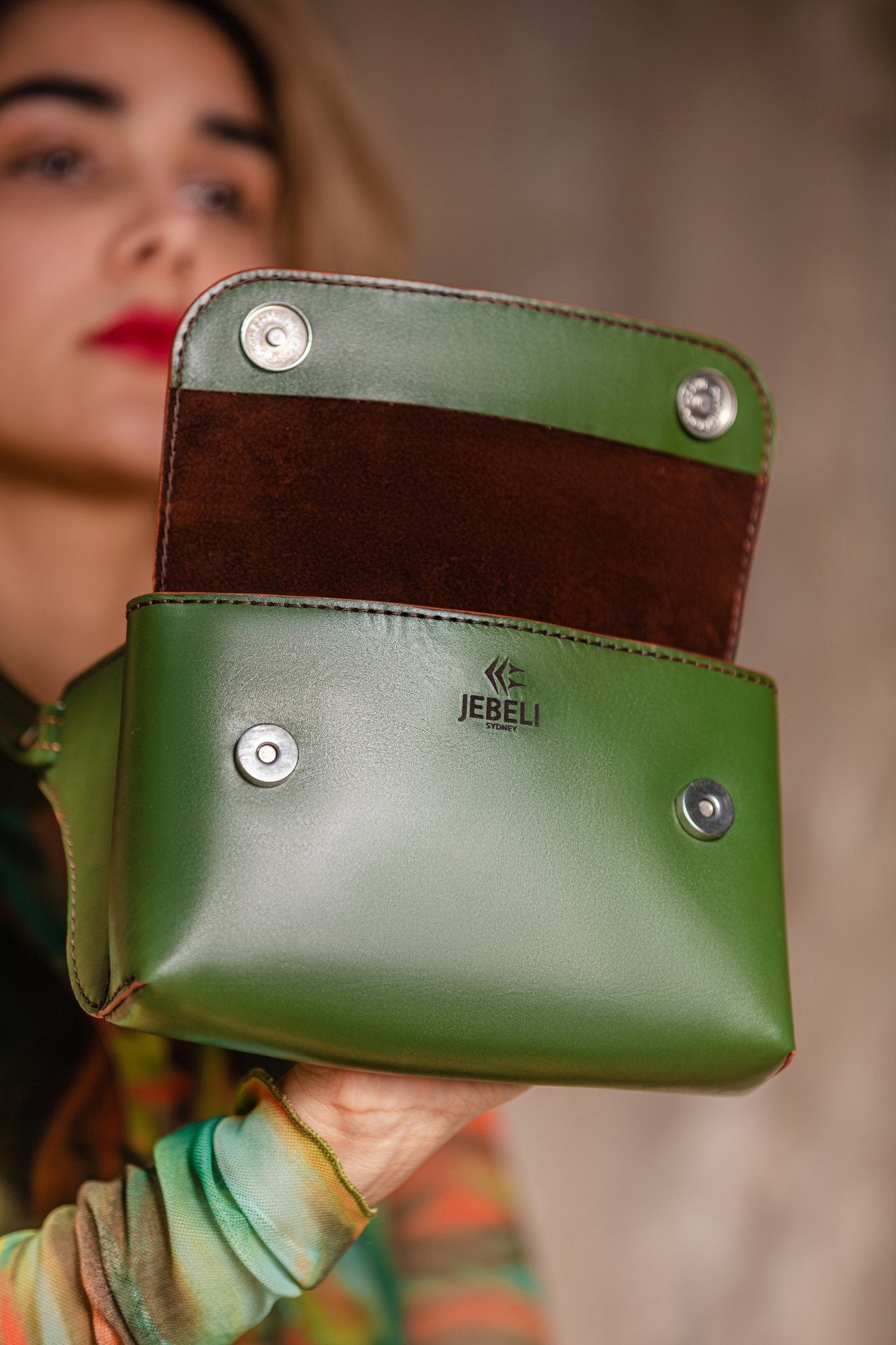 FOREST GREEN CROSSBODY BAG