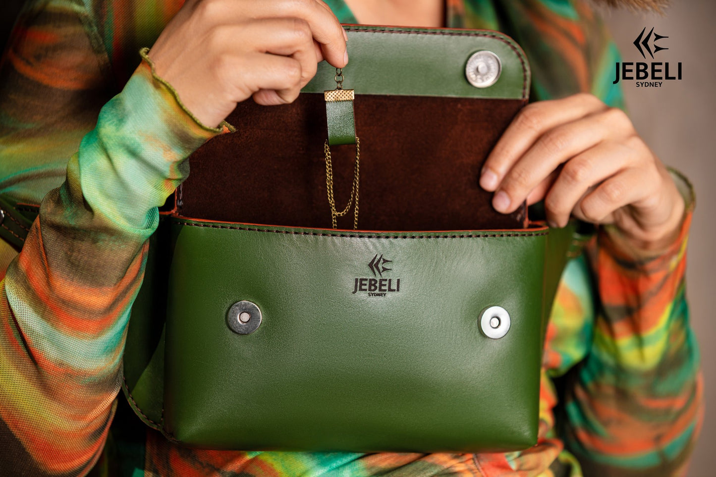 FOREST GREEN CROSSBODY BAG